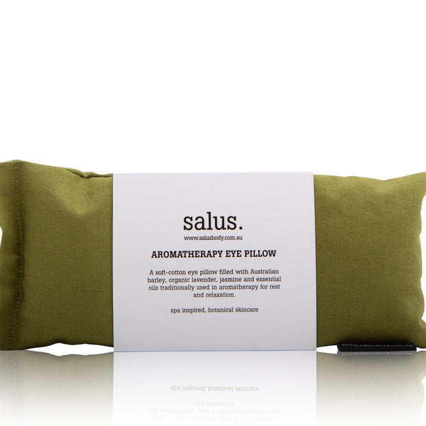 Salus Aromatherapy Eye Pillow in Moss Green