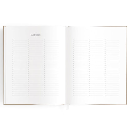 Fox &amp; Fallow - Recipe Book in Latte