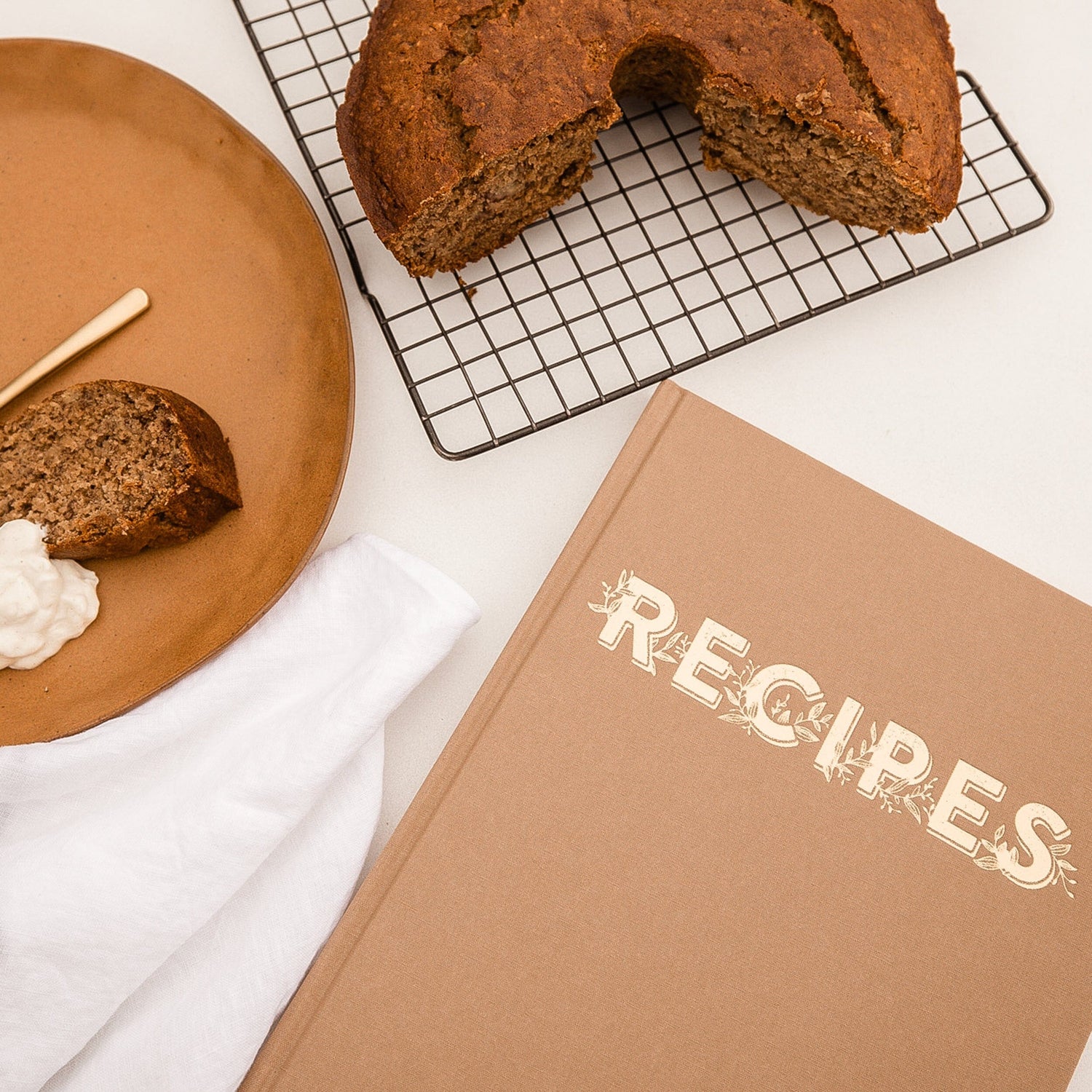 Fox &amp; Fallow - Recipe Book in Latte