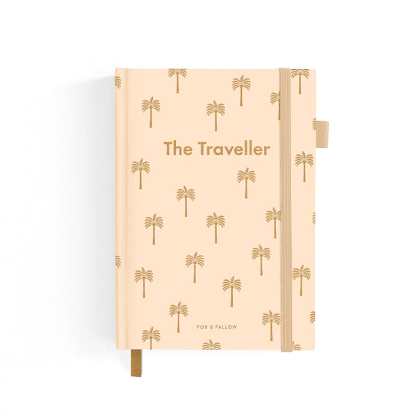 The Traveller Mini Travel Diary in Tiny Palms - Fox & Fallow
