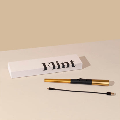 Flint Electric Candle Lighter - Gold