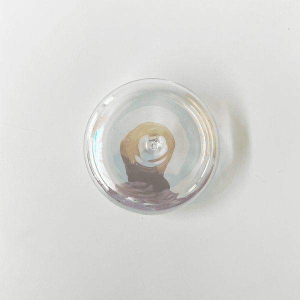 Glass Vessel Incense Holder Iridescent
