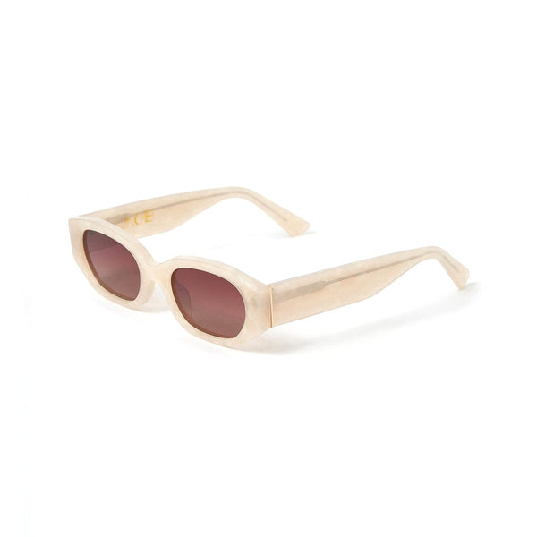 Arms of Eve - Hendrix Sunglasses in Cream Marble