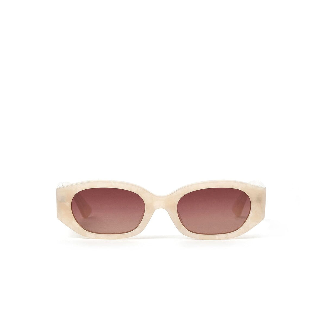 Arms of Eve - Hendrix Sunglasses in Cream Marble