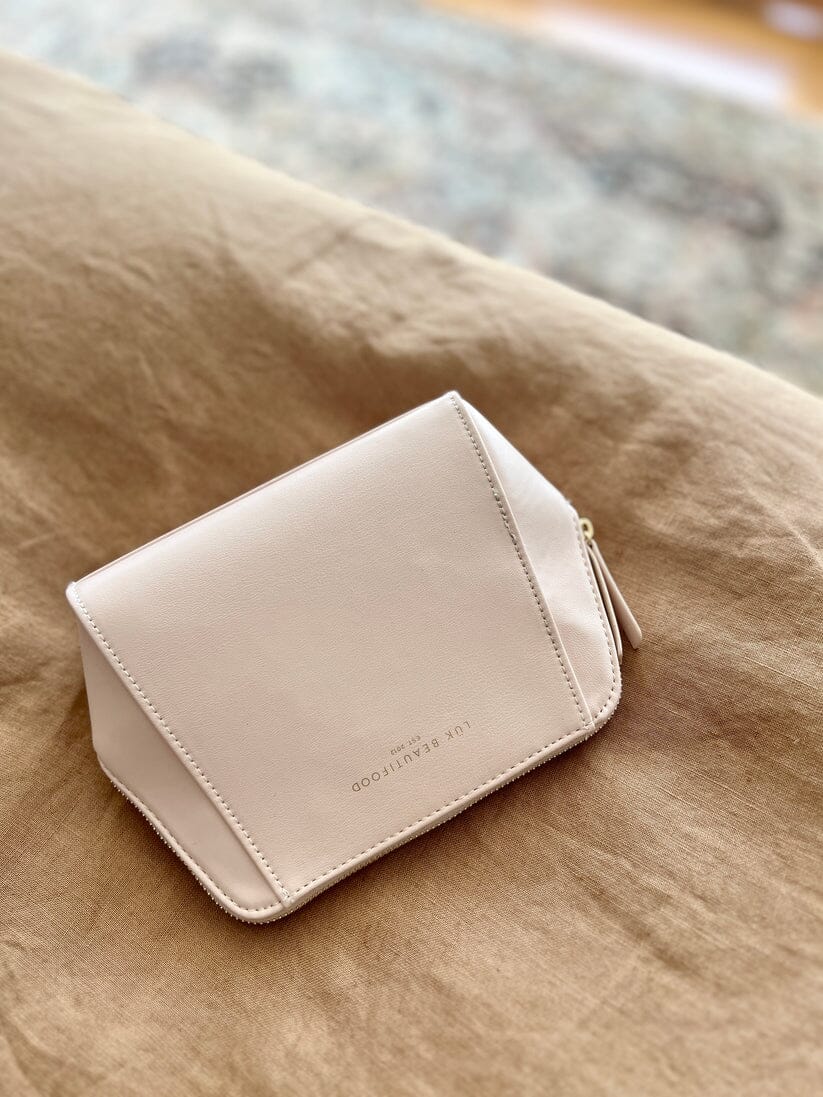 Luk Beautifood - Cosmetic Beauty Bag in Nude