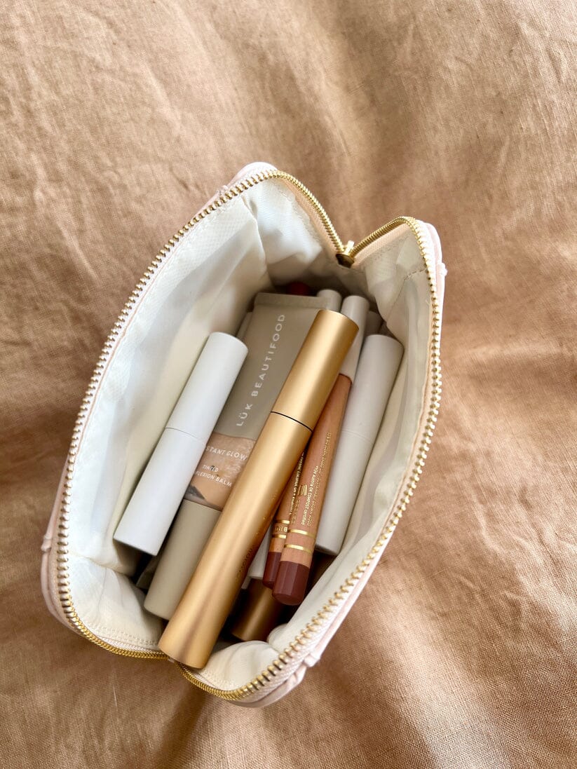 Luk Beautifood - Cosmetic Beauty Bag in Nude