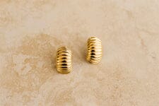 Indigo &amp; Wolfe - August Gold Earrings