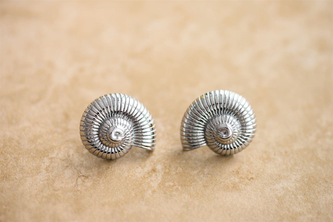 Indigo &amp; Wolfe - Poseidan Earrings in Silver