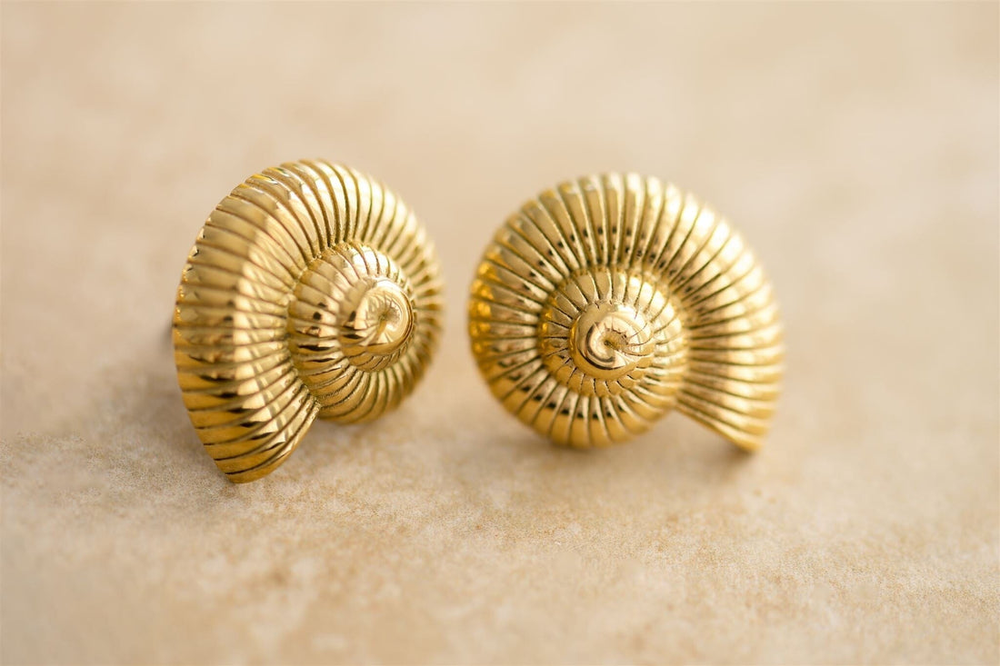Indigo &amp; Wolfe - Poseidan Earrings in Gold