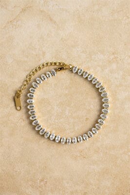 Indigo &amp; Wolfe - Juliet Gold &amp; Diamante Bracelet