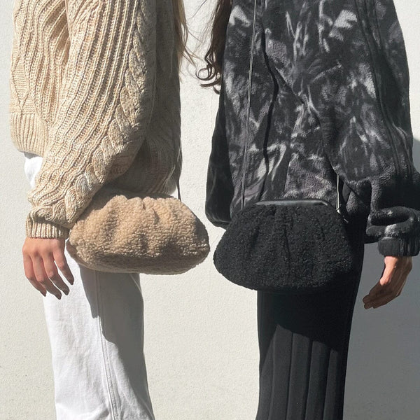 Leana Mini Hand Bag in Liquorice by Arms of Eve