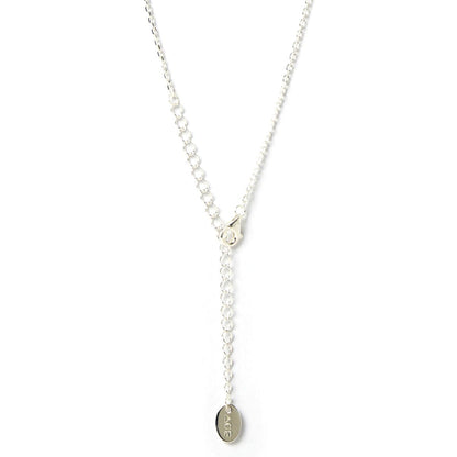 Arms of Eve - Letter S Silver Charm Necklace