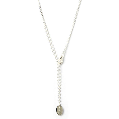 Arms of Eve - Letter D Silver Charm Necklace