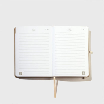 Journalfy Travel Journal in Earthy Taupe
