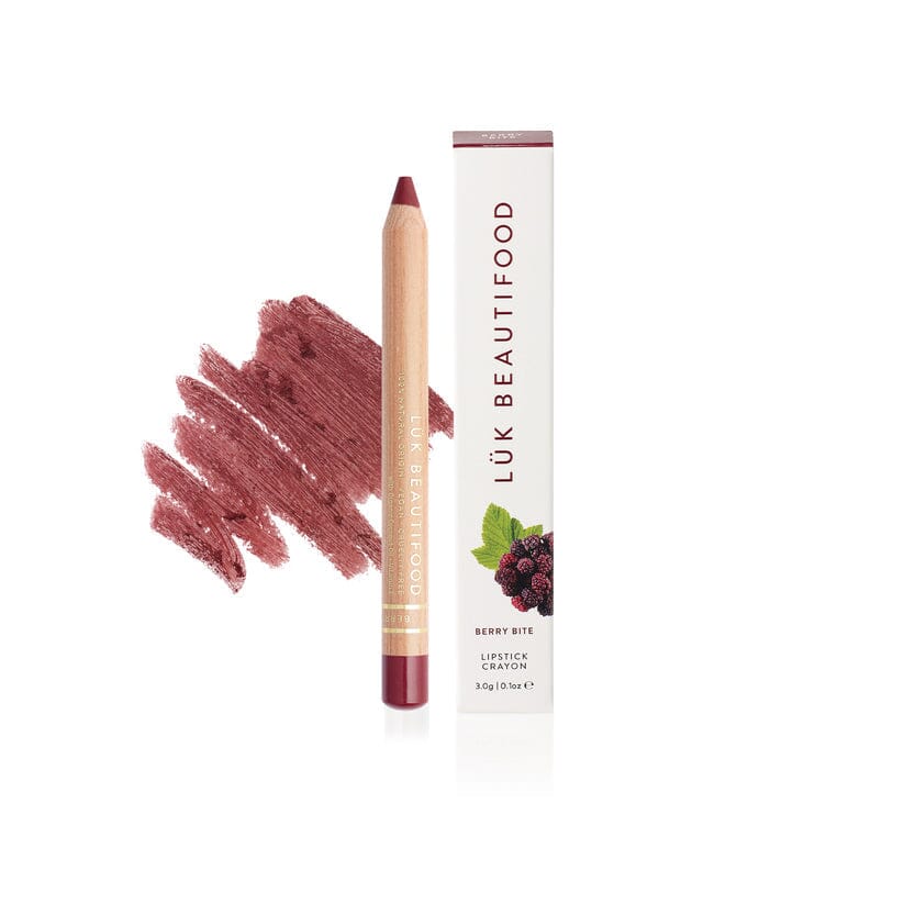 Luk Beautifood Natural Lipstick Crayon in Berry Bite