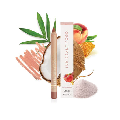 Luk Beautifood Natural Lipstick Crayon in Honey Peach