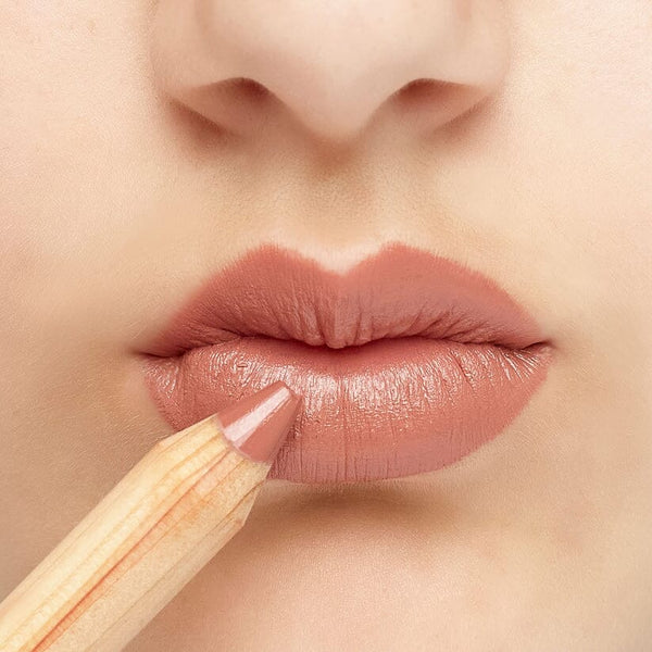 Natural Lipstick Crayon in Caramel Kiss - Luk Beautifood