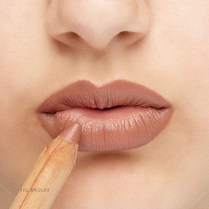 Luk Beautifood Natural Lipstick Crayon in Fig Brulée