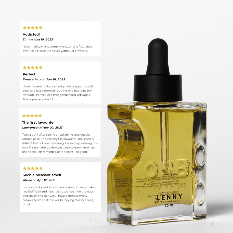 Orb Fragrance Oil - Lenny 30ml