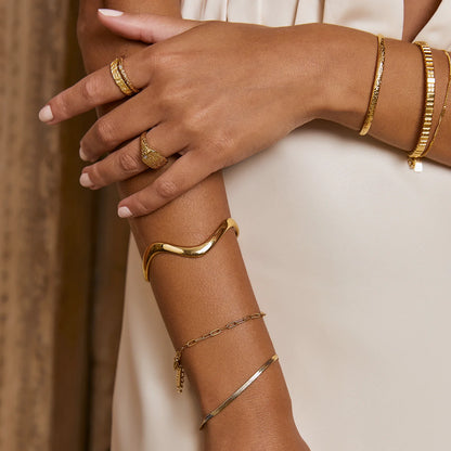 Arms of Eve - Sinai Gold Cuff Bracelet