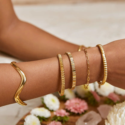 Arms of Eve - Sinai Gold Cuff Bracelet