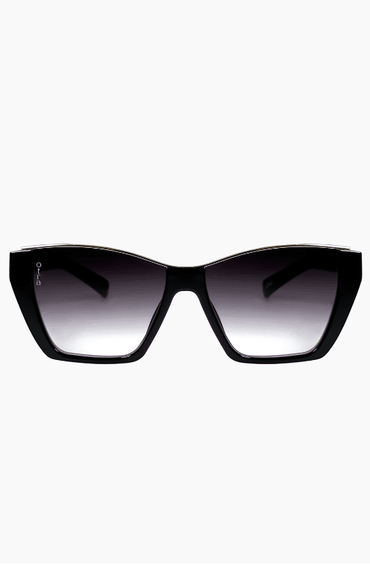 OTRA Eyewear - BELLE Black with Smoke Fade Lense