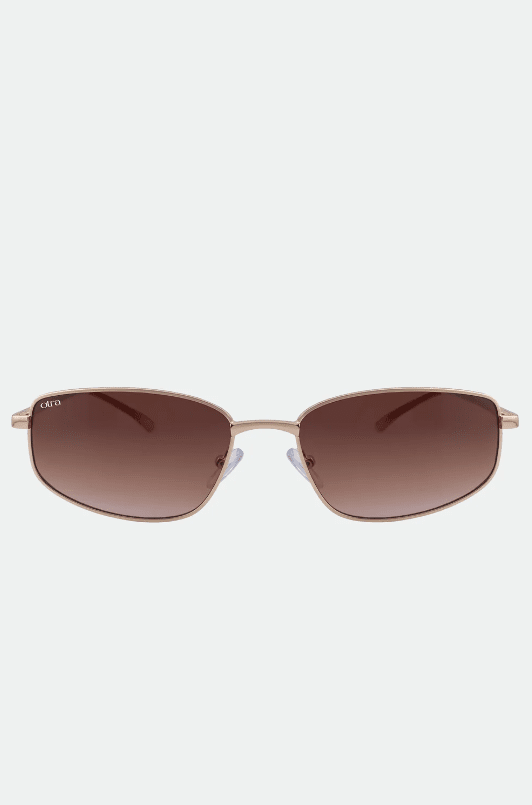 OTRA Eyewear - WILLOW Gold Frame W/ Pink Fade Lense