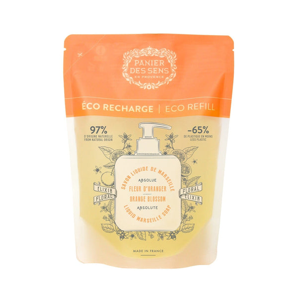 Panier des Sens Marseille Liquid Soap Eco Refill Orange Blossom