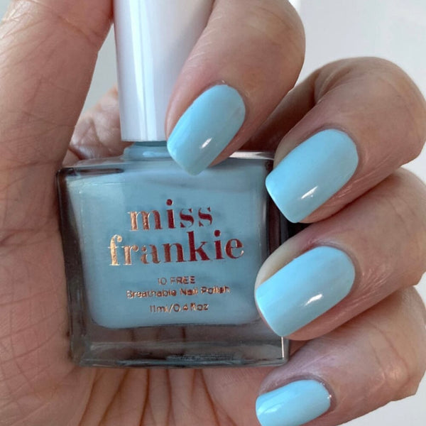 Miss Frankie Perfert Timing in Soft Blue