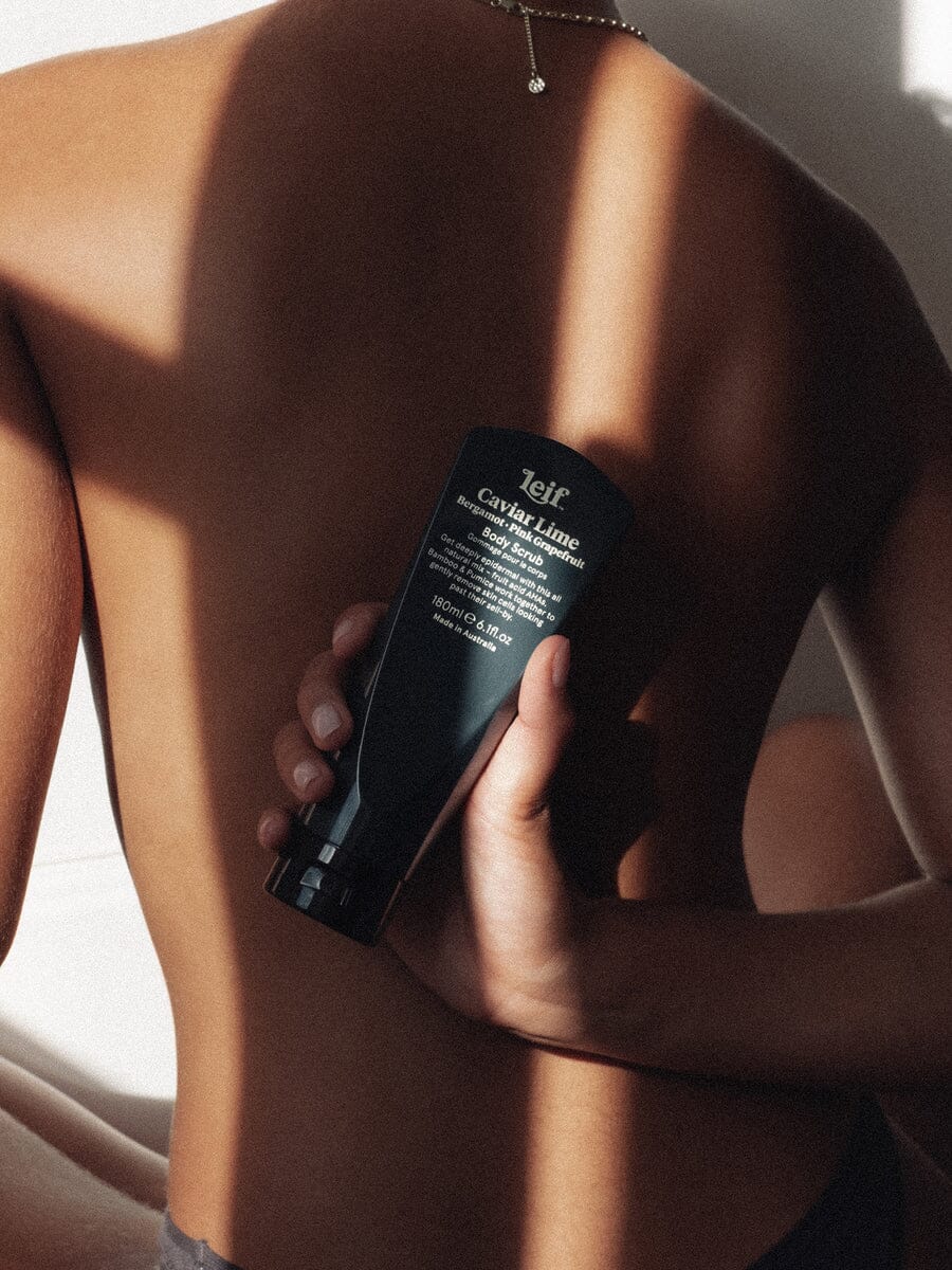 Leif Caviar Lime Body Scrub 180ml