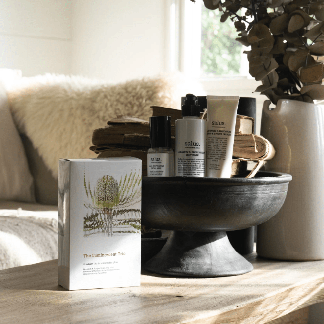 Salus Luminescent Trio Pack for Hand &amp; Body | Valued at $65