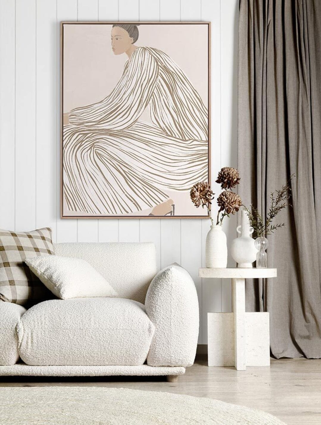 Delilah Dazzling Canvas Art Print - 75cm x 100cm