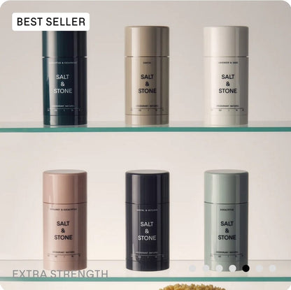 Salt &amp; Stone Natural Deodorant Santal &amp; Vetive 75g