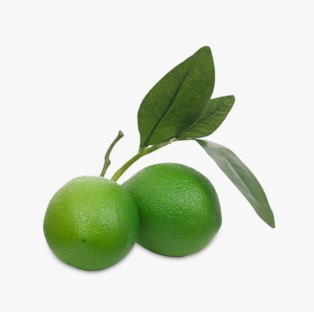 Artificial Lime Cluster W/ Leaves 15cm