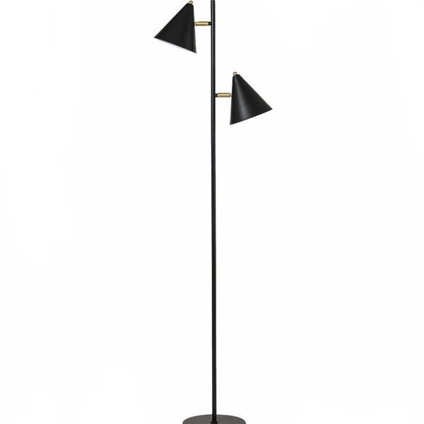 Moniq Metal Floor Lamp in Black