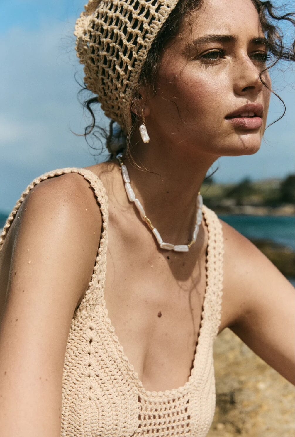 Indigo &amp; Wolfe - Malaki Gold &amp; Pearl Earrings