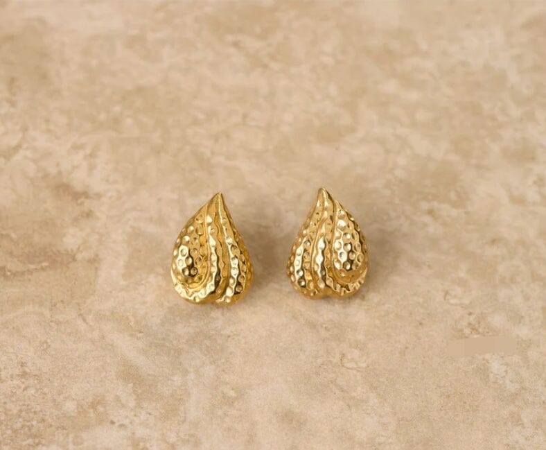 Indigo &amp; Wolfe - Lust Gold Earrings