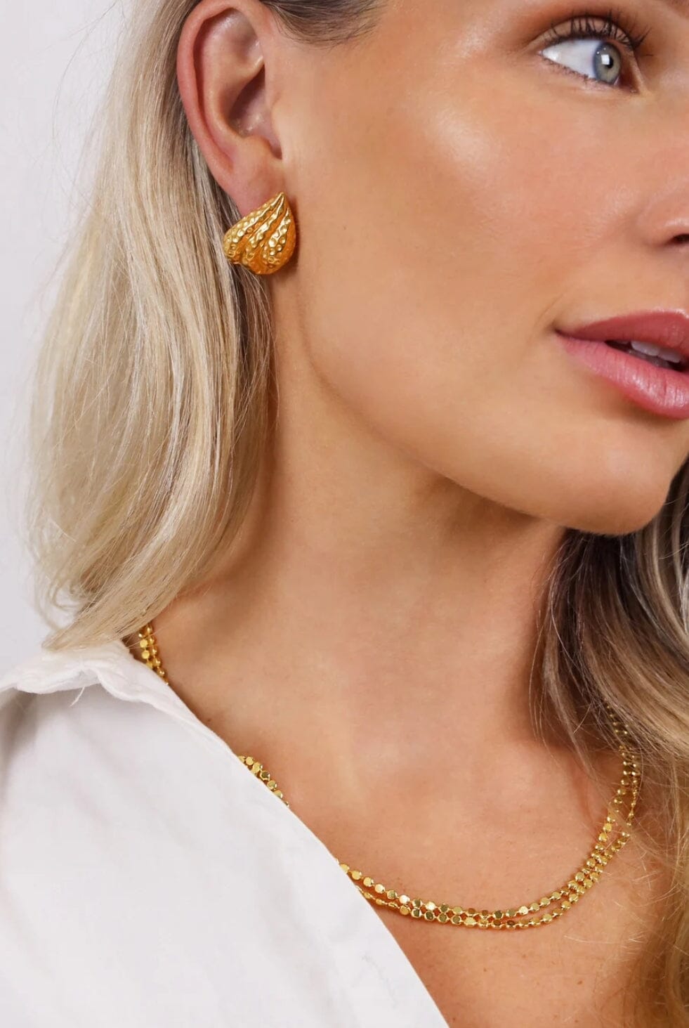 Indigo &amp; Wolfe - Lust Gold Earrings