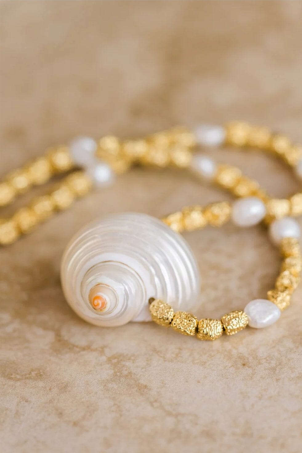 Indigo &amp; Wolfe - Paradiso Vermeil Gold Necklace