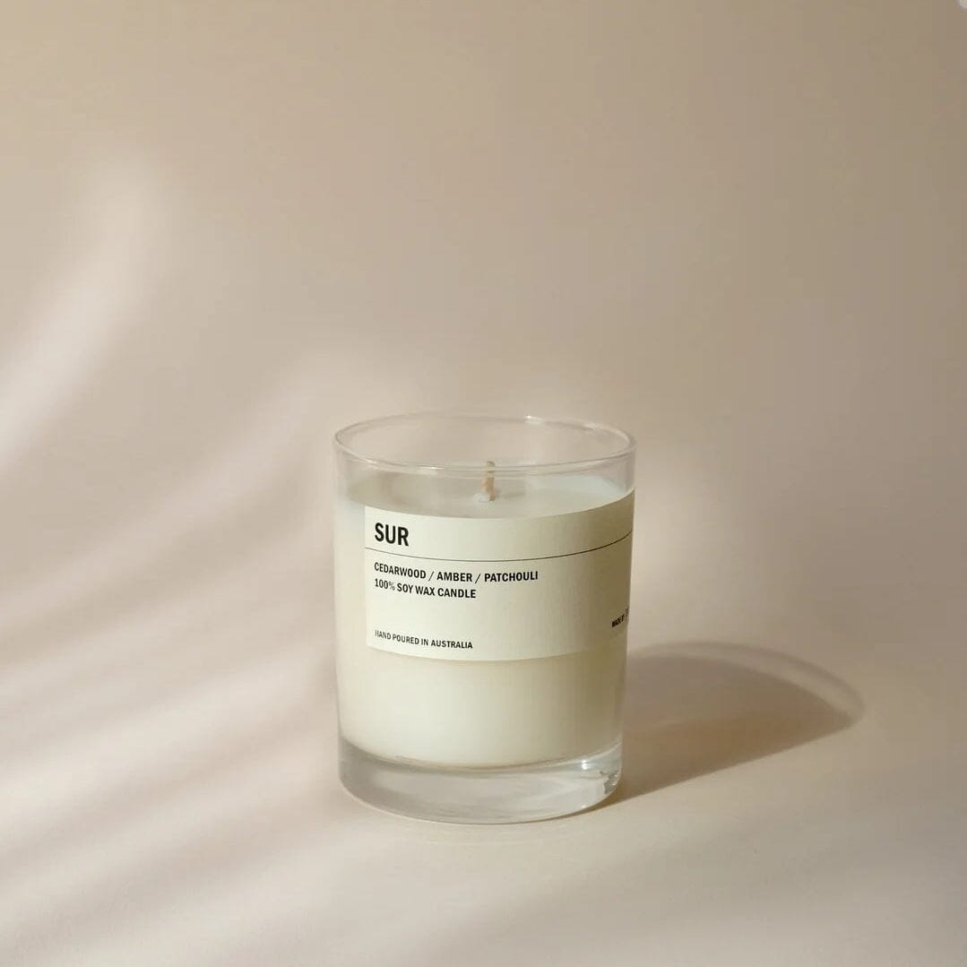 Posie - SUR - Cedarwood / Amber / Patchouli Clear Candle 300g