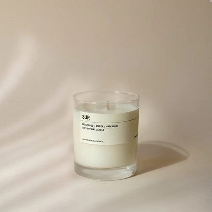 Posie - SUR - Cedarwood / Amber / Patchouli Clear Candle 300g