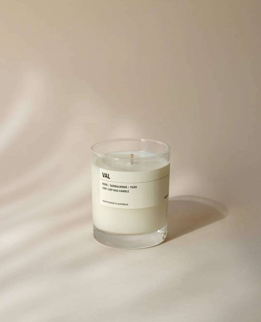 Posie - VAL: Rose / Sandalwood / Yuzu Clear Candle 300g