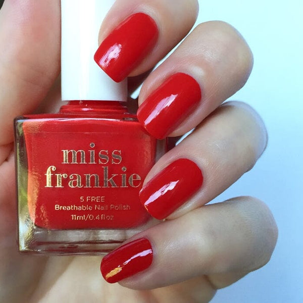 Miss Frankie Send Hearts Racing in Red