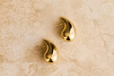 Indigo &amp; Wolfe - Sophia Gold Drop Earrings - Small