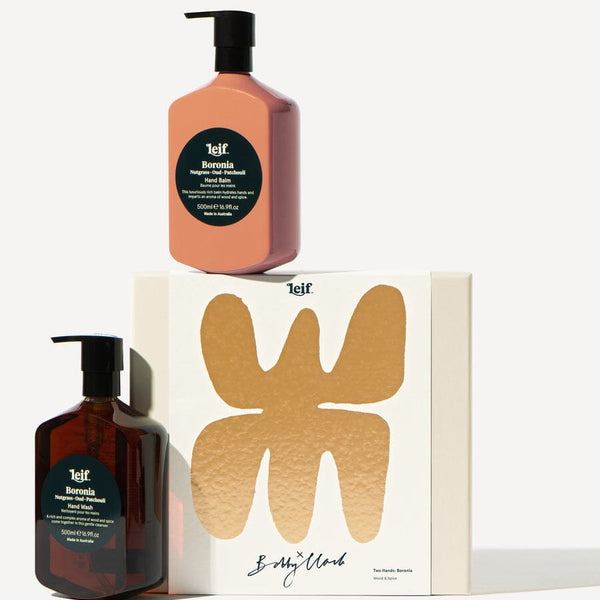 Limited Edition Bobby Clark x Leif Two Hands Boronia Gift Pack