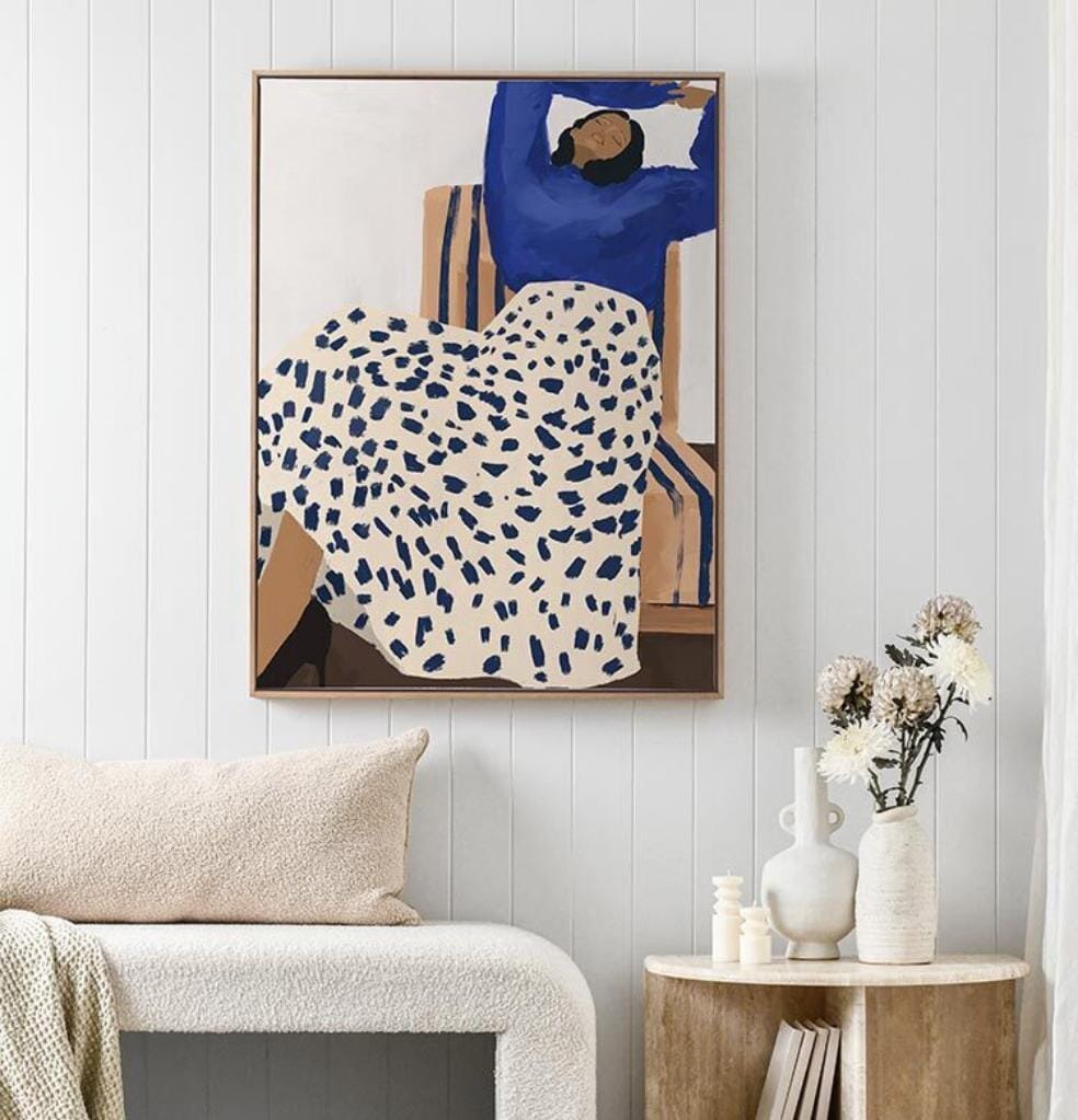 Delilah Daydreaming Canvas Art Print
 - 75 x 100cm