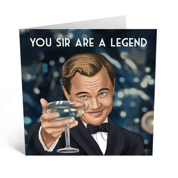 You Sir Are A Legend Card