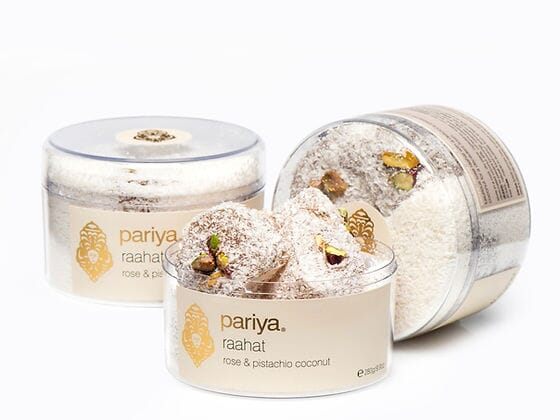 Pariya Raahat Rose & Pistachio Coconut Turkish Delight