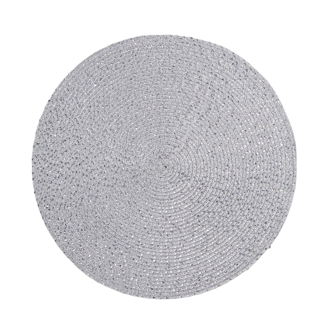 Woven Silver Placemat Set of 4