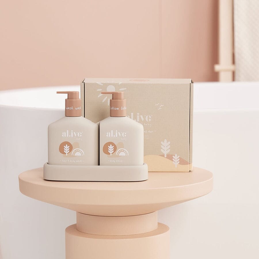 Al.ive Body - Baby Hair &amp; Body Duo - Calming Oatmeal